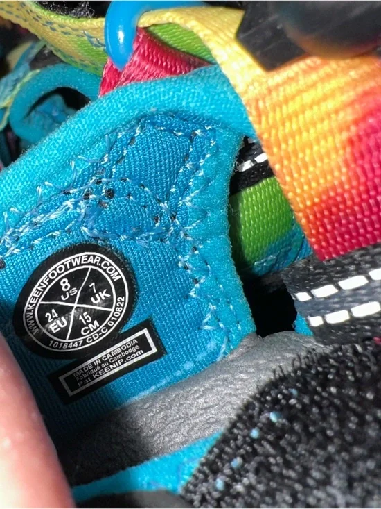 Keen Kids Rainbow Multi-Color Closed-Toe Sport Sandals - Picture 7 of 7